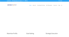 Desktop Screenshot of goingbeyondstrategy.com